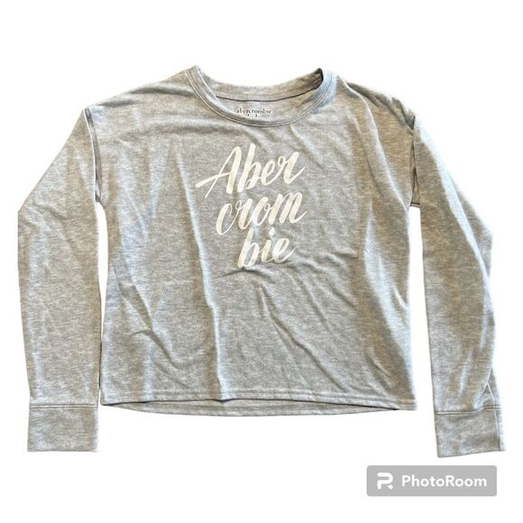 Abercrombie Kids grey sweatshirt NWOT 11/12 - Picture 1 of 4